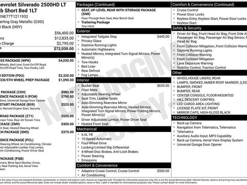 New 2026 Chevrolet Silverado 2500 LT w/ Trail Boss Package AWD/4WD image 26