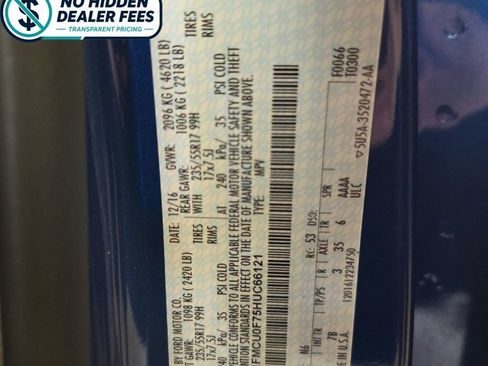 Used 2017 Ford Escape S FWD image 26