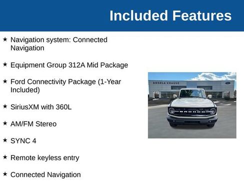 Used 2026 Ford Bronco Outer Banks AWD/4WD image 4
