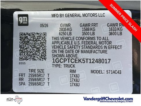 New 2026 Chevrolet Colorado LT w/ LT Convenience Package AWD/4WD image 20