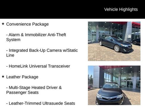 Used 2012 Toyota Camry XLE w/ Leather Pkg FWD image 7