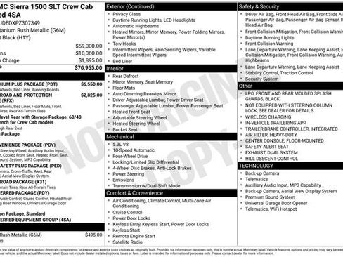 Used 2023 GMC Sierra 1500 SLT w/ SLT Premium Plus Package AWD/4WD image 4