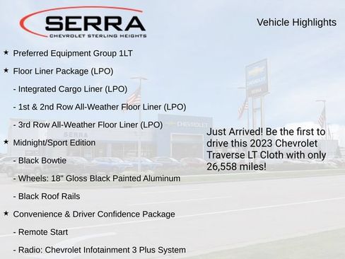 Used 2023 Chevrolet Traverse LT FWD image 3