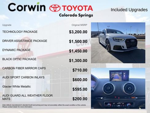 Used 2019 Audi RS 3 w/ Technology Package image 4