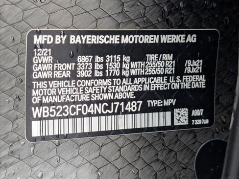 Certified 2022 BMW iX xDrive50 w/ Premium Package AWD/4WD image 27