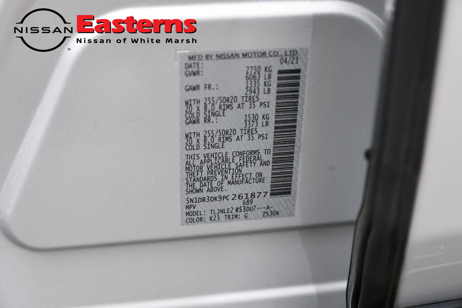 Used 2023 Nissan Pathfinder Platinum AWD/4WD image 34