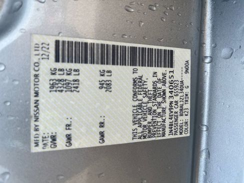 Used 2023 Nissan Altima 2.5 SL FWD image 35