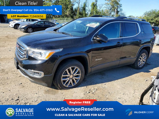 Used 2017 GMC Acadia SLE w/ Driver Alert Package I FWD image 1