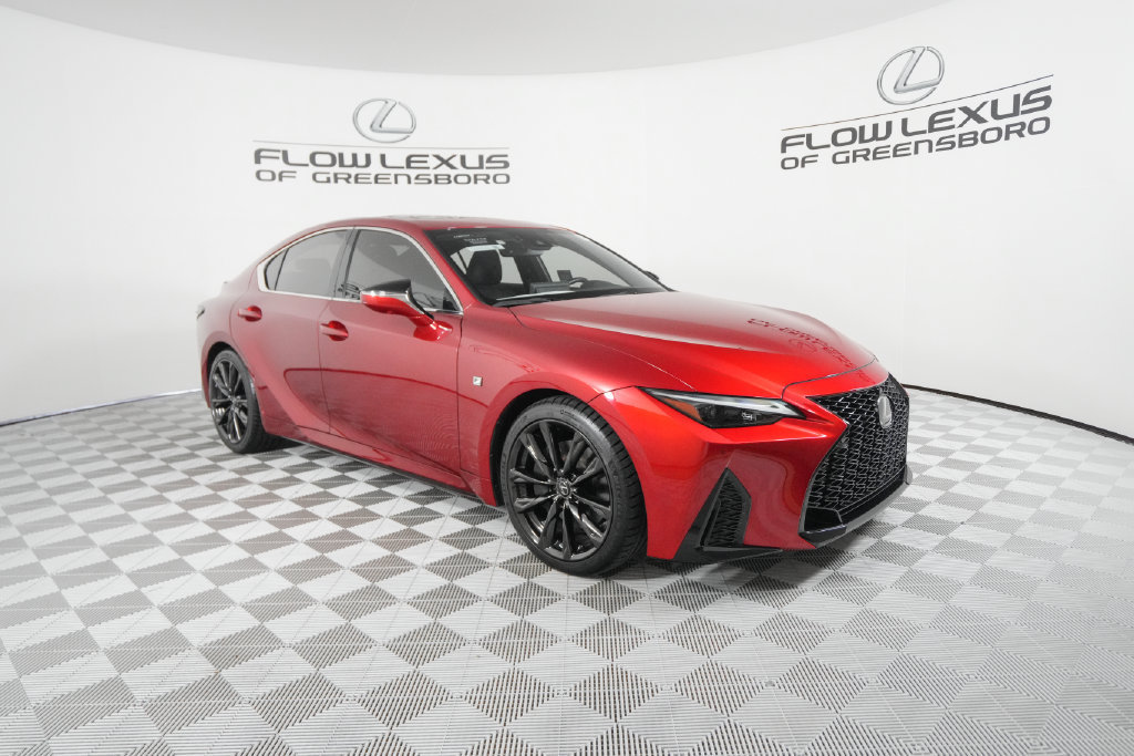 Certified 2024 Lexus IS 350 F Sport w/ Navigation Package RWD image 3
