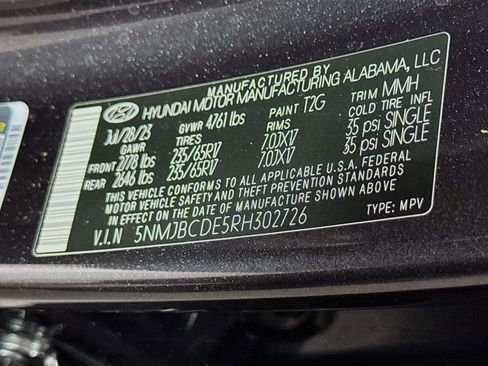 Used 2024 Hyundai Tucson SEL AWD/4WD image 40