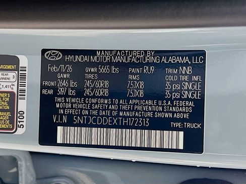 New 2026 Hyundai Santa Cruz SEL AWD/4WD image 21