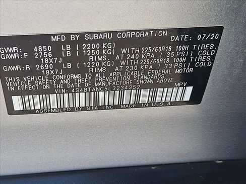 Used 2020 Subaru Outback Limited w/ Popular Package #2 image 22