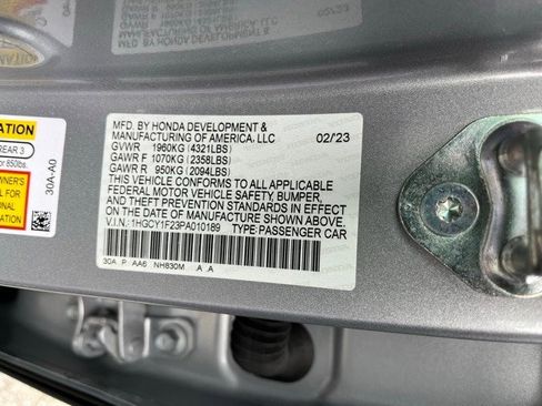 Used 2023 Honda Accord LX image 11