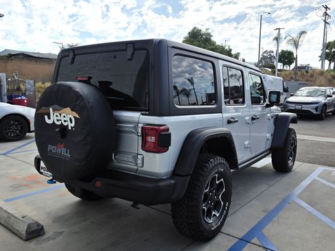 Used 2023 Jeep Wrangler Unlimited Rubicon 4xe w/ Steel Bumper Group AWD/4WD image 5