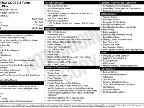 New 2026 MAZDA CX-90 3.3 Turbo w/ Premium Plus Pkg image 23