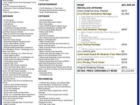 Used 2018 Audi Q7 3.0T Prestige w/ Prestige Package image 3