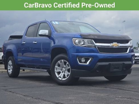 Used 2018 Chevrolet Colorado LT w/ Luxury Package, Chrome AWD/4WD image 2