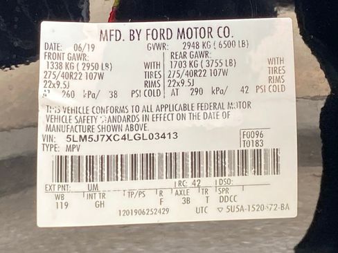 Used 2020 Lincoln Aviator Reserve w/ Equipment Group 202A AWD/4WD image 36