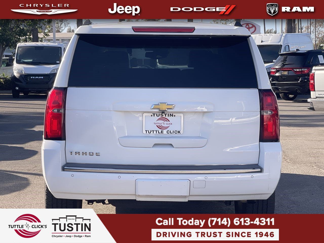 Used 2015 Chevrolet Tahoe LTZ w/ Max Trailering Package RWD image 5
