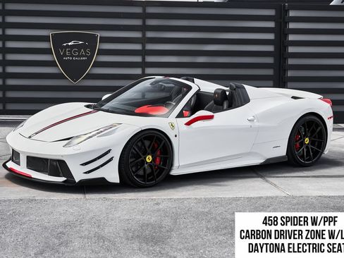 Used 2014 Ferrari 458 Spider RWD image 1