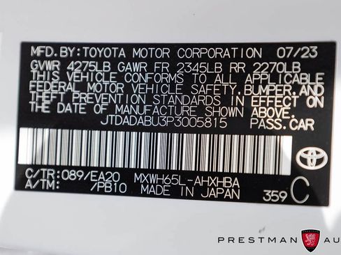 Used 2023 Toyota Prius Limited w/ Limited Premium Package AWD/4WD image 40