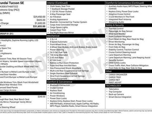 Certified 2026 Hyundai Tucson SE FWD image 2
