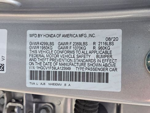 Used 2020 Honda Accord EX-L image 33