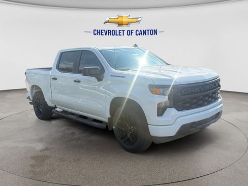 New 2026 Chevrolet Silverado 1500 Custom w/ Turbomax Blackout Package RWD image 3