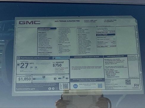 New 2026 GMC Terrain Elevation image 14