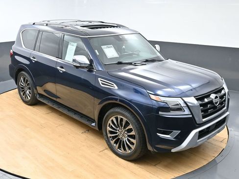 Used 2021 Nissan Armada Platinum w/ Captain's Chairs Package AWD/4WD image 46