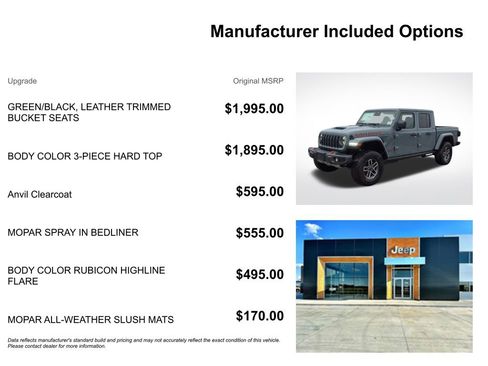 New 2026 Jeep Gladiator Mojave AWD/4WD image 7