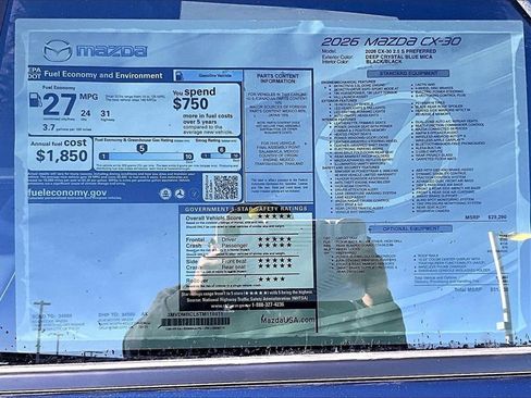 New 2026 MAZDA CX-30 AWD 2.5 S image 14