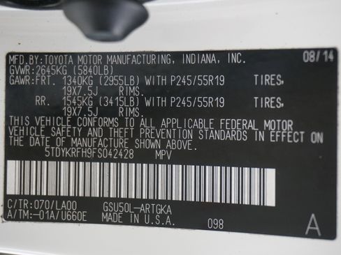 Used 2015 Toyota Highlander Limited image 35