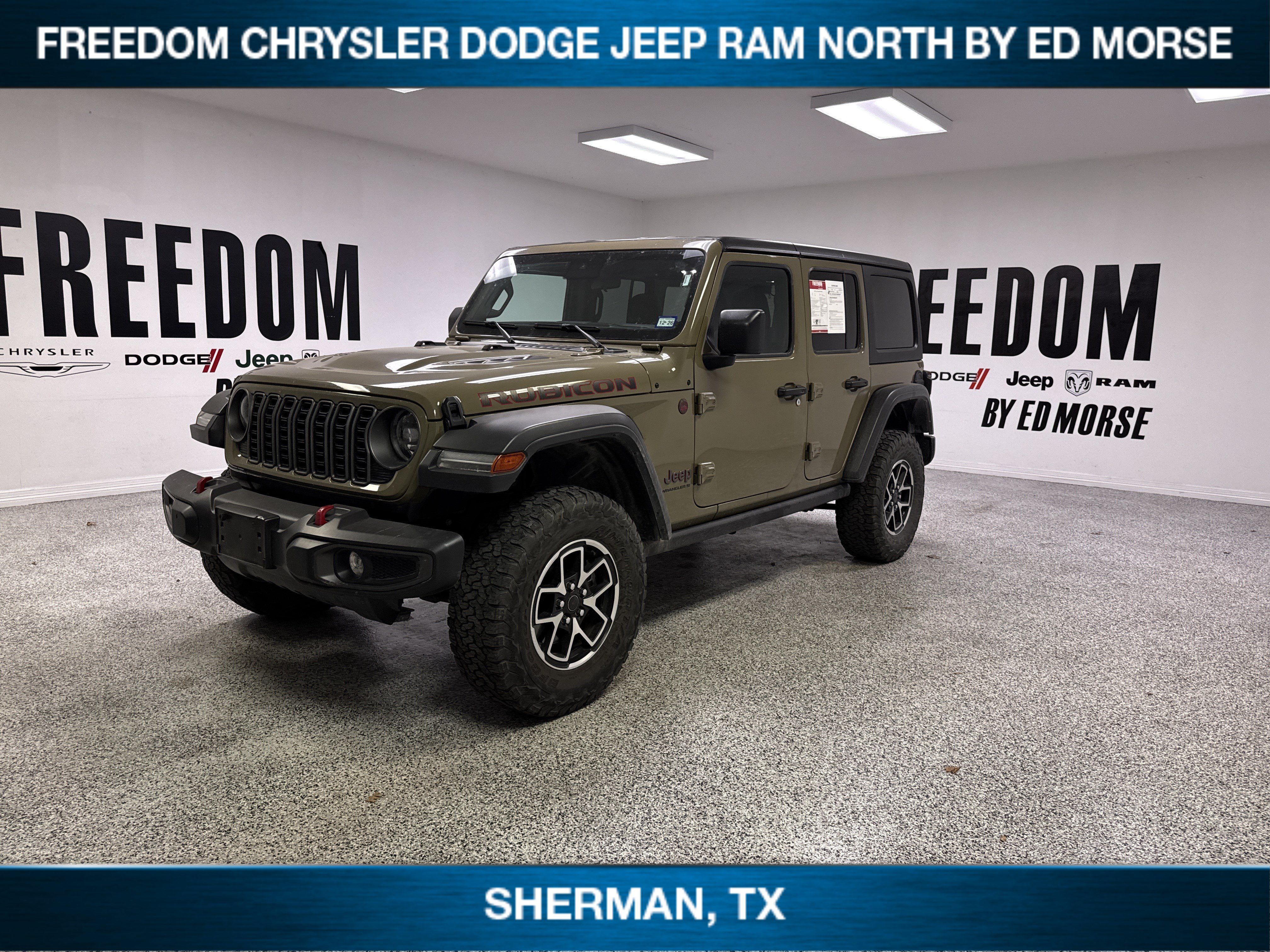 Used 2025 Jeep Wrangler Unlimited Rubicon AWD/4WD image 1