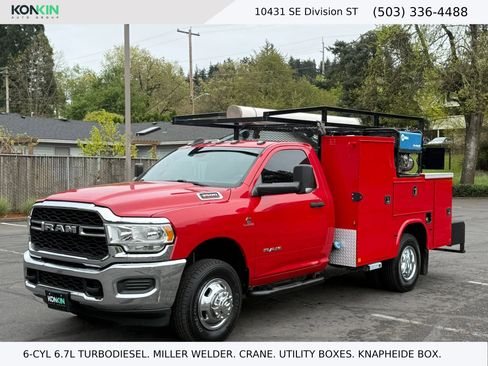 Used 2021 RAM 3500 Tradesman w/ Chrome Appearance Group image 1