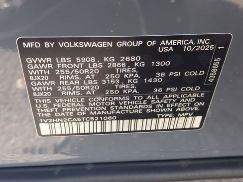 New 2026 Volkswagen Atlas SE AWD/4WD image 21