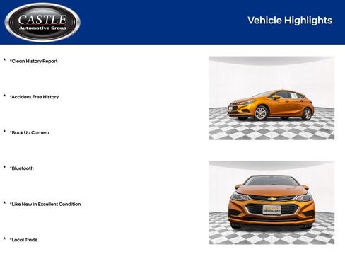 Used 2017 Chevrolet Cruze LT w/ Convenience Package FWD image 4