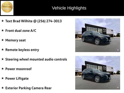 Certified 2025 MAZDA CX-5 AWD 2.5 S w/ Preferred Package image 6