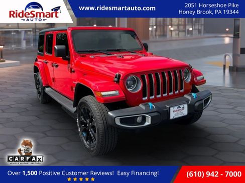 Used 2023 Jeep Wrangler Unlimited Sahara w/ Cold Weather Group AWD/4WD image 1