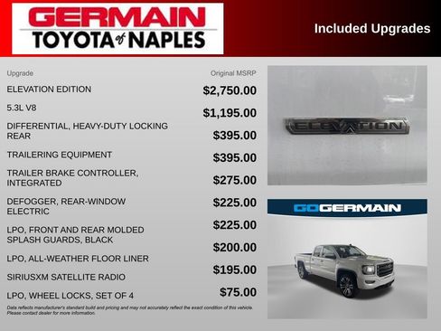 Used 2018 GMC Sierra 1500 4x4 Double Cab w/ Elevation Edition image 4