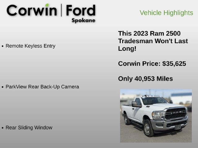Used 2023 RAM 2500 Tradesman AWD/4WD image 6