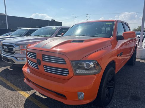 Used 2017 RAM 1500 Sport w/ Ignition Orange Sport Package image 2