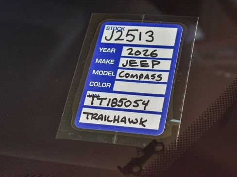 New 2026 Jeep Compass Trailhawk image 28