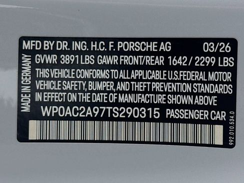 Used 2026 Porsche 911 GT3 RWD image 32
