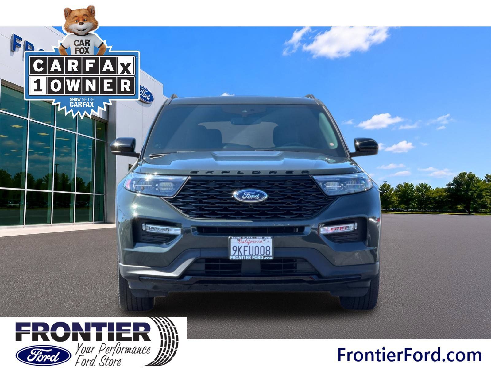 Used 2023 Ford Explorer ST-Line w/ Class IV Trailer Tow Package RWD image 10