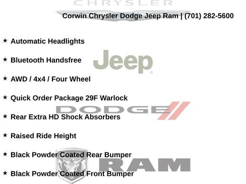 Certified 2022 RAM 1500 Warlock AWD/4WD image 8