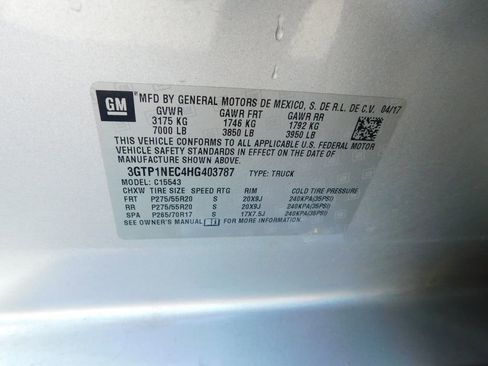 Used 2017 GMC Sierra 1500 SLT w/ SLT Premium Package image 8