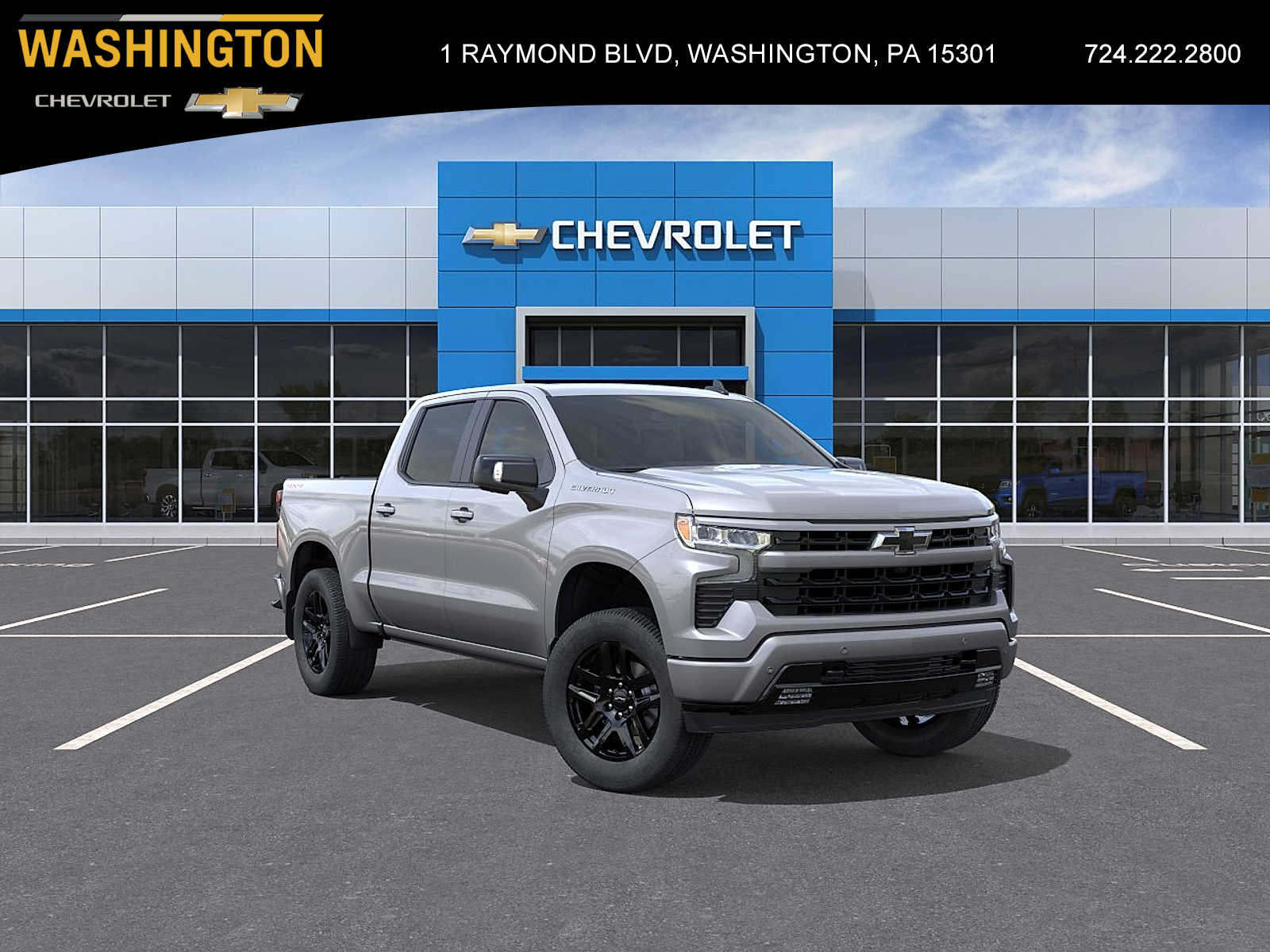 New 2026 Chevrolet Silverado 1500 RST w/ RST All Star Premium Package AWD/4WD image 1