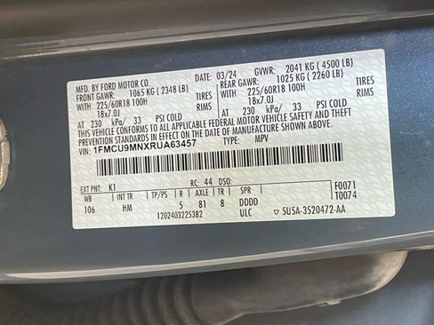 Used 2024 Ford Escape ST-Line w/ Tech Pack #1 image 17