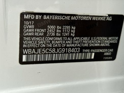 Used 2018 BMW 540i image 28